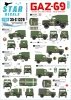 Star Decals 35-C1320 GAZ-69 1/35